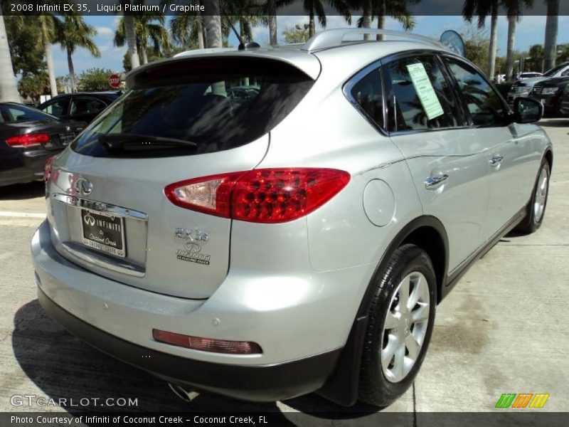 Liquid Platinum / Graphite 2008 Infiniti EX 35