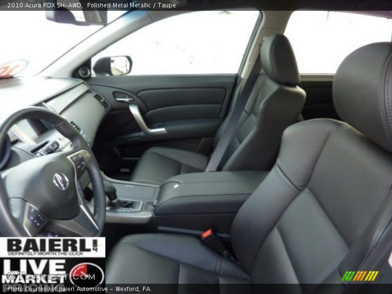 Polished Metal Metallic / Taupe 2010 Acura RDX SH-AWD