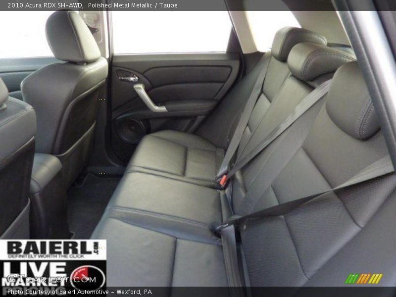 Polished Metal Metallic / Taupe 2010 Acura RDX SH-AWD