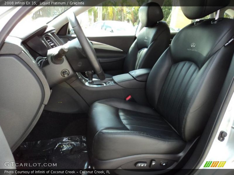 Liquid Platinum / Graphite 2008 Infiniti EX 35