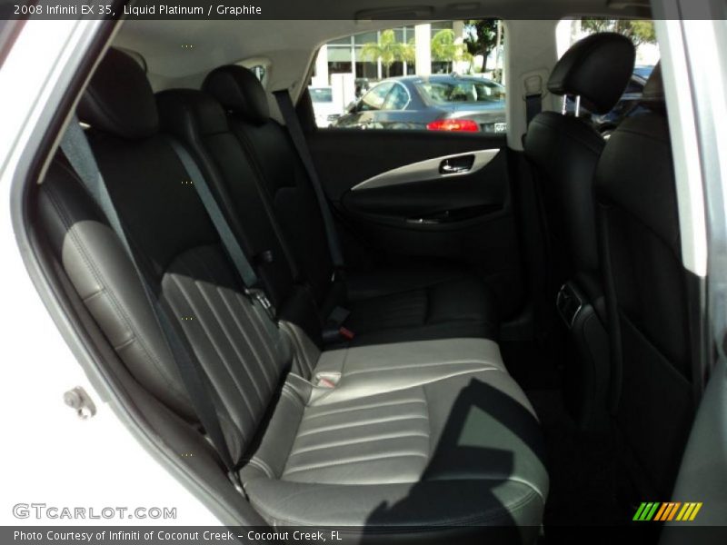 Liquid Platinum / Graphite 2008 Infiniti EX 35