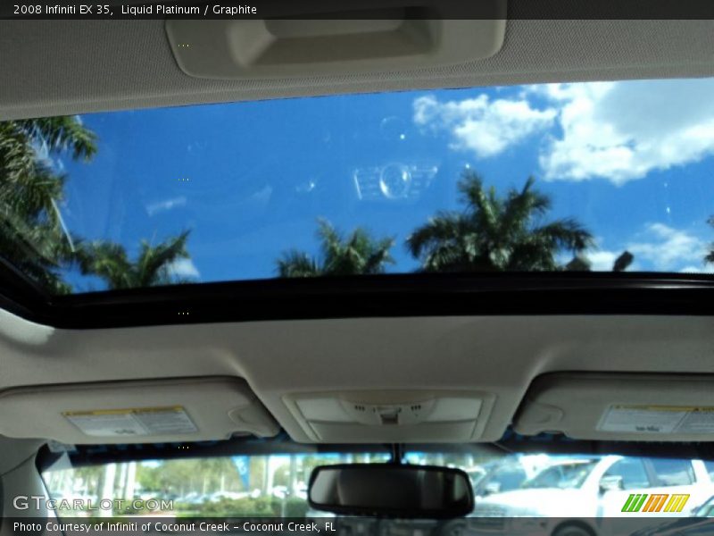 Liquid Platinum / Graphite 2008 Infiniti EX 35