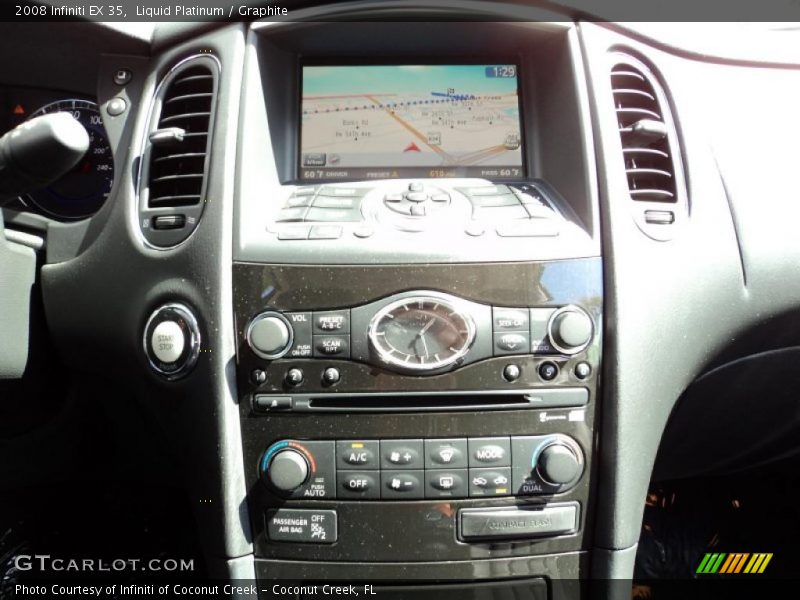 Liquid Platinum / Graphite 2008 Infiniti EX 35