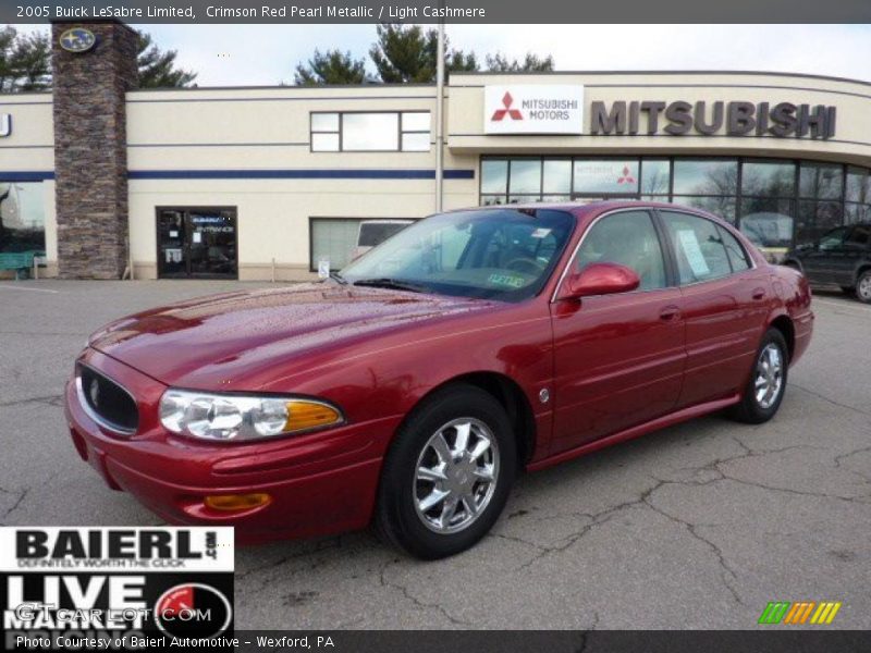 Crimson Red Pearl Metallic / Light Cashmere 2005 Buick LeSabre Limited
