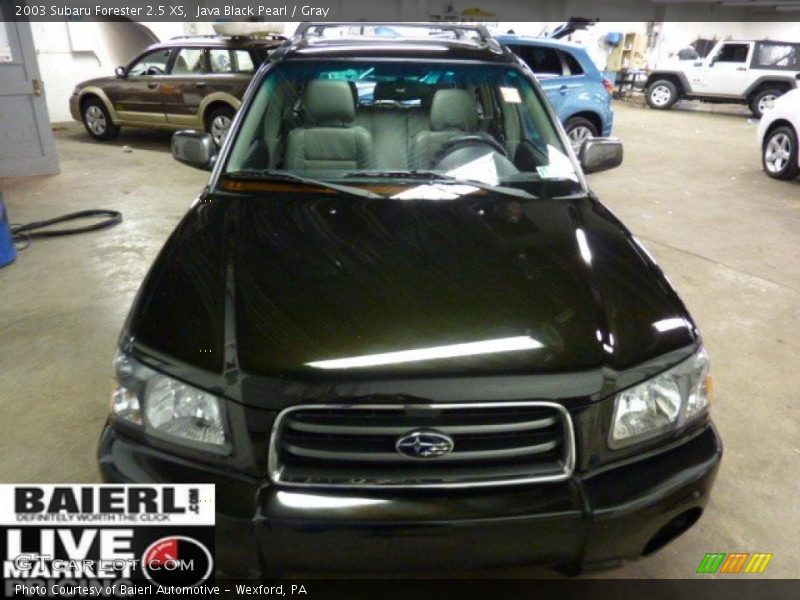Java Black Pearl / Gray 2003 Subaru Forester 2.5 XS