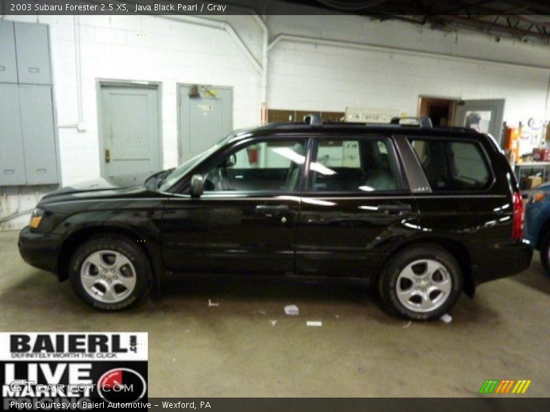 Java Black Pearl / Gray 2003 Subaru Forester 2.5 XS