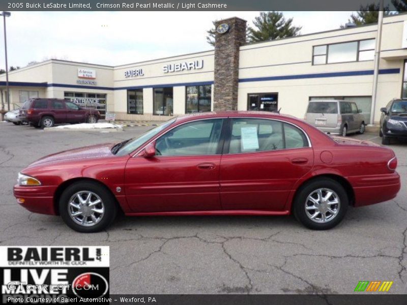 Crimson Red Pearl Metallic / Light Cashmere 2005 Buick LeSabre Limited