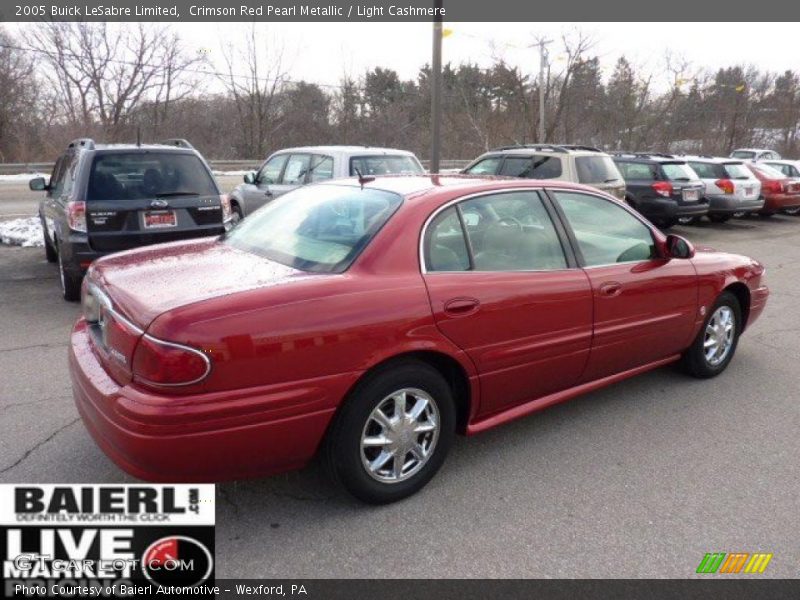 Crimson Red Pearl Metallic / Light Cashmere 2005 Buick LeSabre Limited