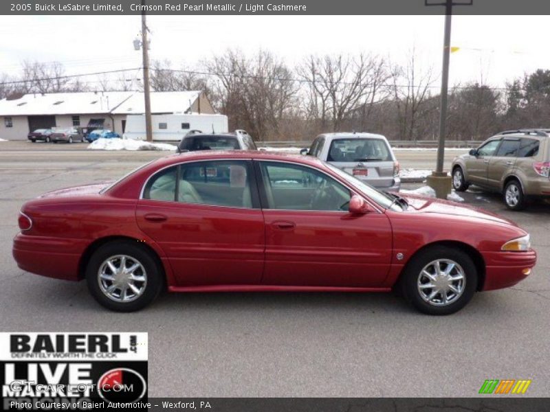 Crimson Red Pearl Metallic / Light Cashmere 2005 Buick LeSabre Limited