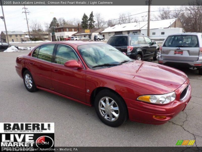Crimson Red Pearl Metallic / Light Cashmere 2005 Buick LeSabre Limited