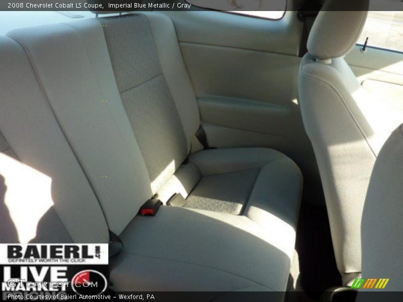 Imperial Blue Metallic / Gray 2008 Chevrolet Cobalt LS Coupe