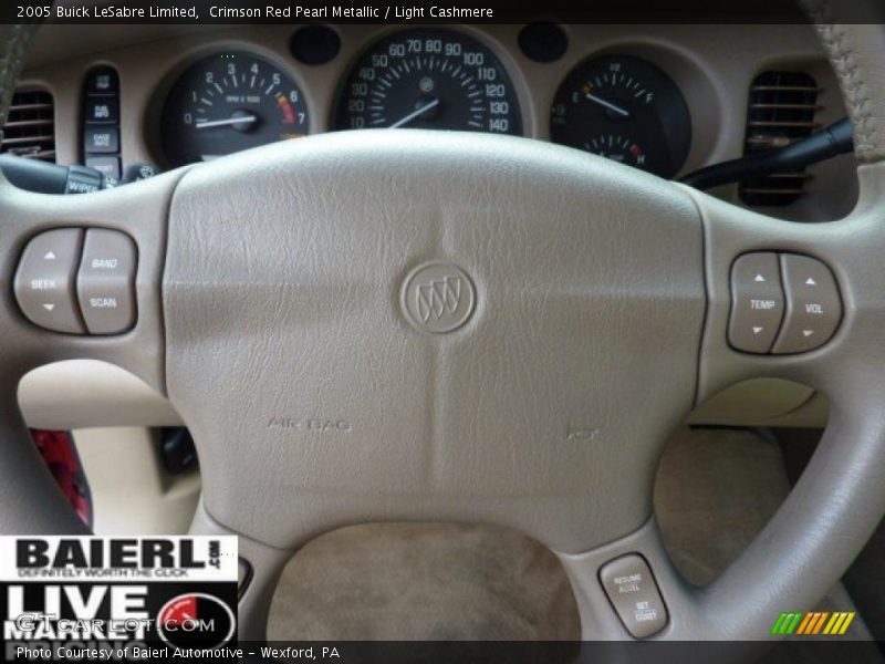 Crimson Red Pearl Metallic / Light Cashmere 2005 Buick LeSabre Limited