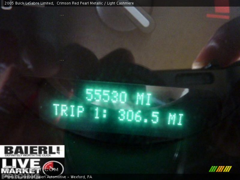 Crimson Red Pearl Metallic / Light Cashmere 2005 Buick LeSabre Limited