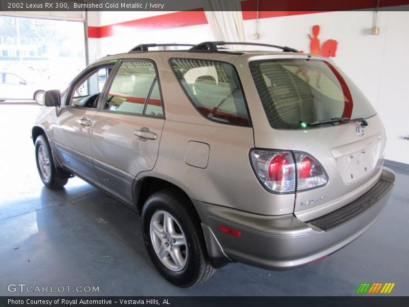 Burnished Gold Metallic / Ivory 2002 Lexus RX 300