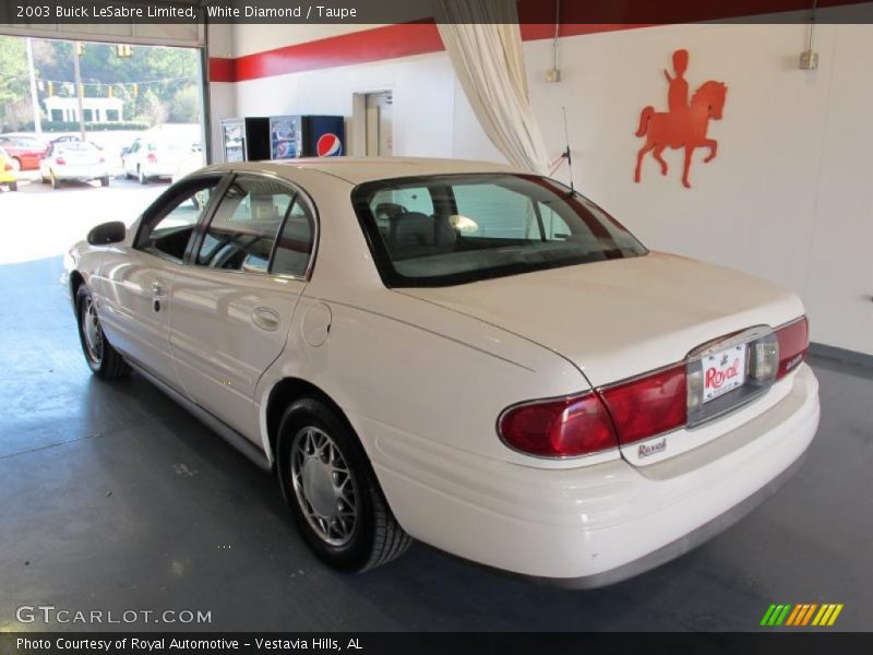 White Diamond / Taupe 2003 Buick LeSabre Limited