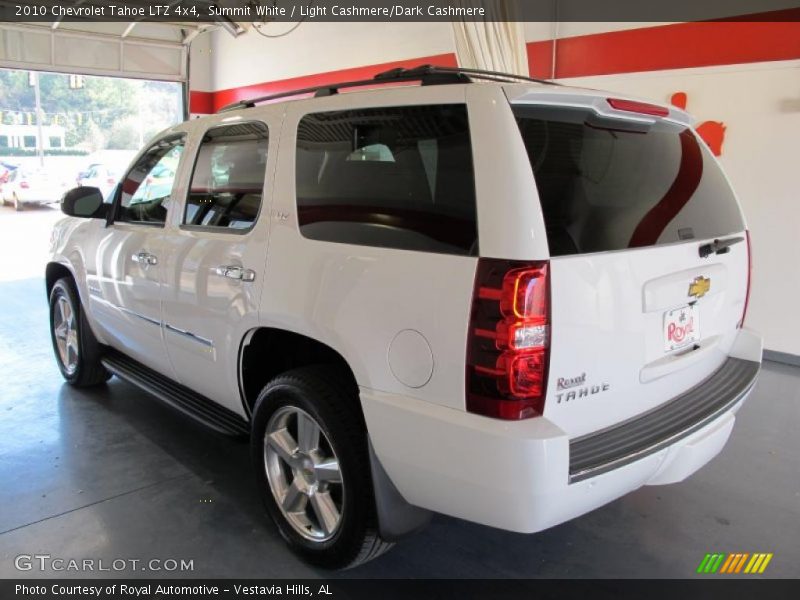 Summit White / Light Cashmere/Dark Cashmere 2010 Chevrolet Tahoe LTZ 4x4