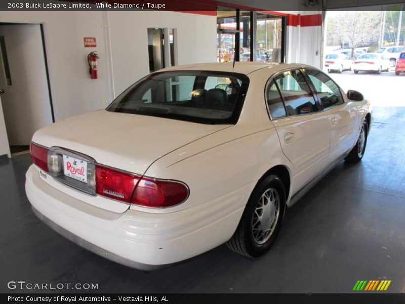 White Diamond / Taupe 2003 Buick LeSabre Limited