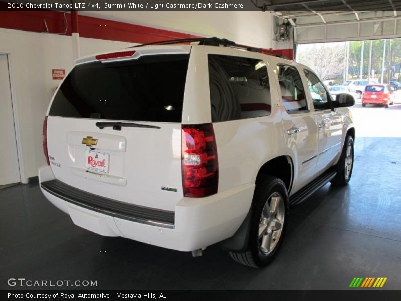 Summit White / Light Cashmere/Dark Cashmere 2010 Chevrolet Tahoe LTZ 4x4