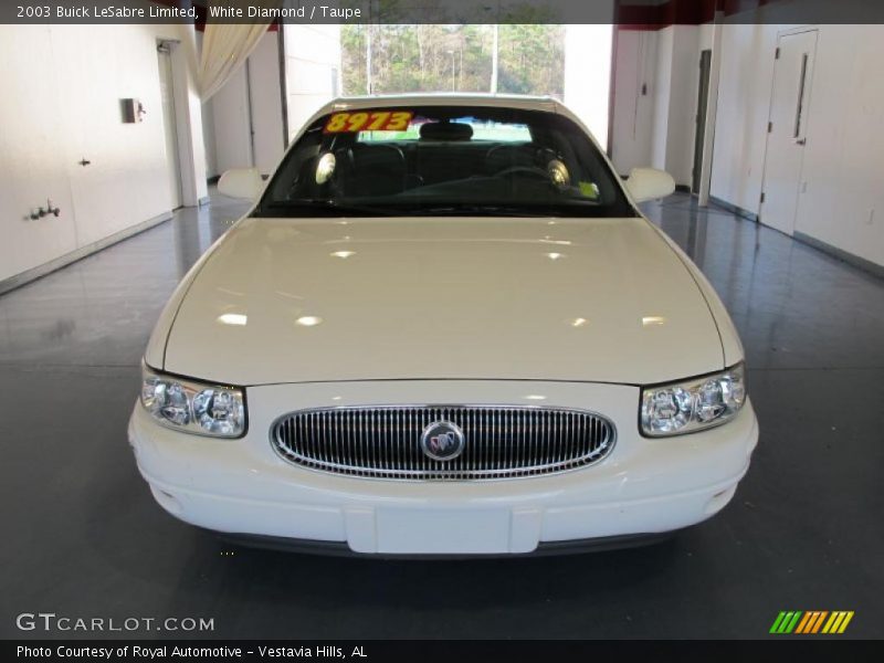 White Diamond / Taupe 2003 Buick LeSabre Limited
