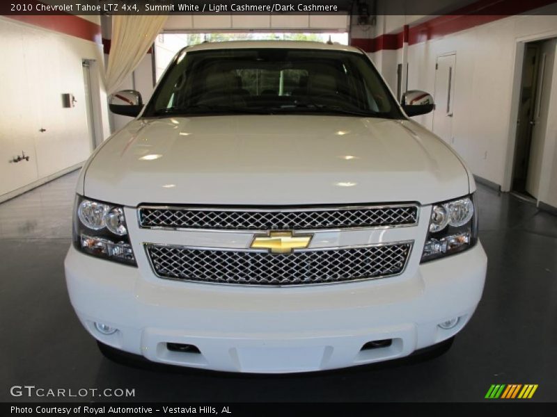 Summit White / Light Cashmere/Dark Cashmere 2010 Chevrolet Tahoe LTZ 4x4