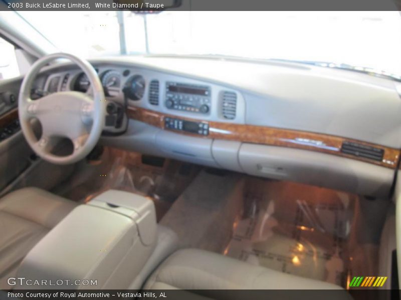 White Diamond / Taupe 2003 Buick LeSabre Limited