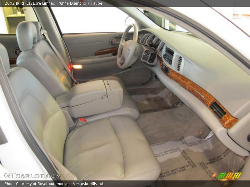 White Diamond / Taupe 2003 Buick LeSabre Limited