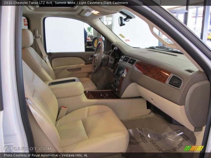 Summit White / Light Cashmere/Dark Cashmere 2010 Chevrolet Tahoe LTZ 4x4