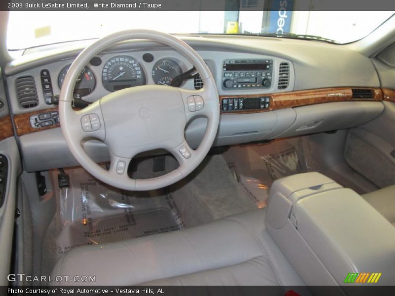 White Diamond / Taupe 2003 Buick LeSabre Limited