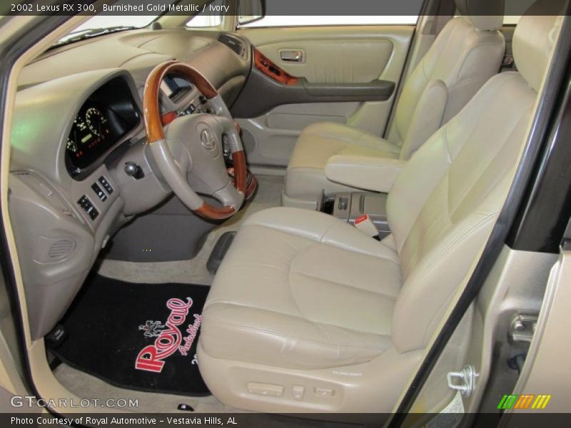 Burnished Gold Metallic / Ivory 2002 Lexus RX 300