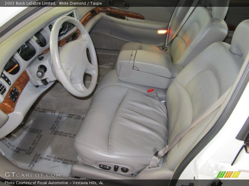 White Diamond / Taupe 2003 Buick LeSabre Limited