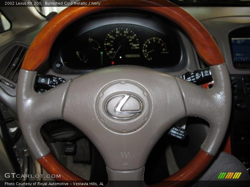 Burnished Gold Metallic / Ivory 2002 Lexus RX 300