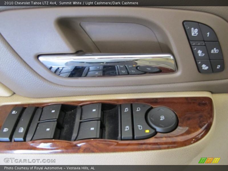 Summit White / Light Cashmere/Dark Cashmere 2010 Chevrolet Tahoe LTZ 4x4