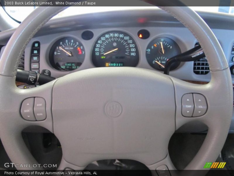 White Diamond / Taupe 2003 Buick LeSabre Limited