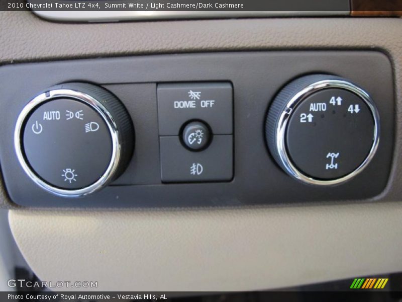 Summit White / Light Cashmere/Dark Cashmere 2010 Chevrolet Tahoe LTZ 4x4