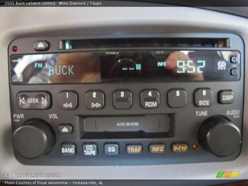 White Diamond / Taupe 2003 Buick LeSabre Limited