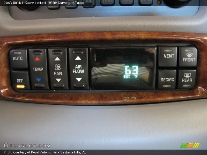 White Diamond / Taupe 2003 Buick LeSabre Limited