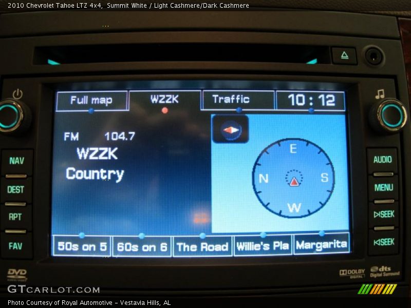 Summit White / Light Cashmere/Dark Cashmere 2010 Chevrolet Tahoe LTZ 4x4