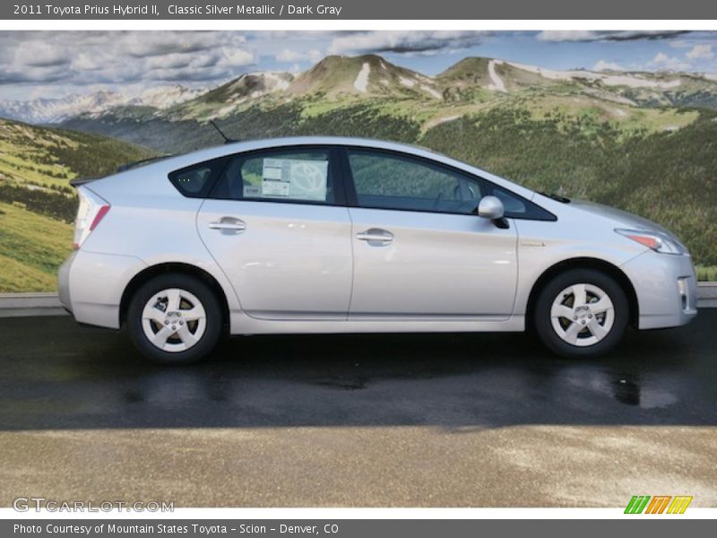 Classic Silver Metallic / Dark Gray 2011 Toyota Prius Hybrid II