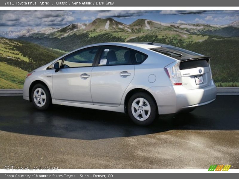 Classic Silver Metallic / Dark Gray 2011 Toyota Prius Hybrid II