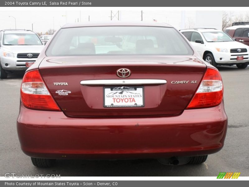 Salsa Red Pearl / Stone 2004 Toyota Camry LE