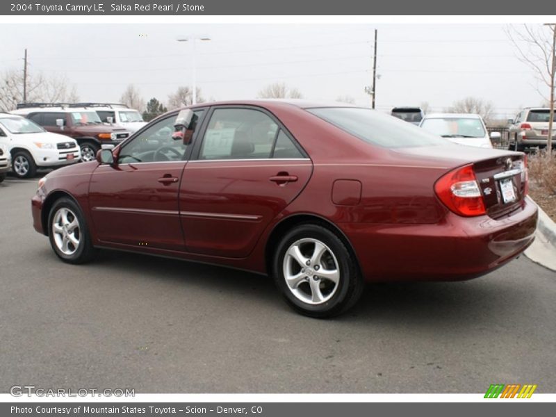 Salsa Red Pearl / Stone 2004 Toyota Camry LE