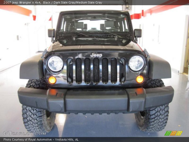 Black / Dark Slate Gray/Medium Slate Gray 2007 Jeep Wrangler X 4x4