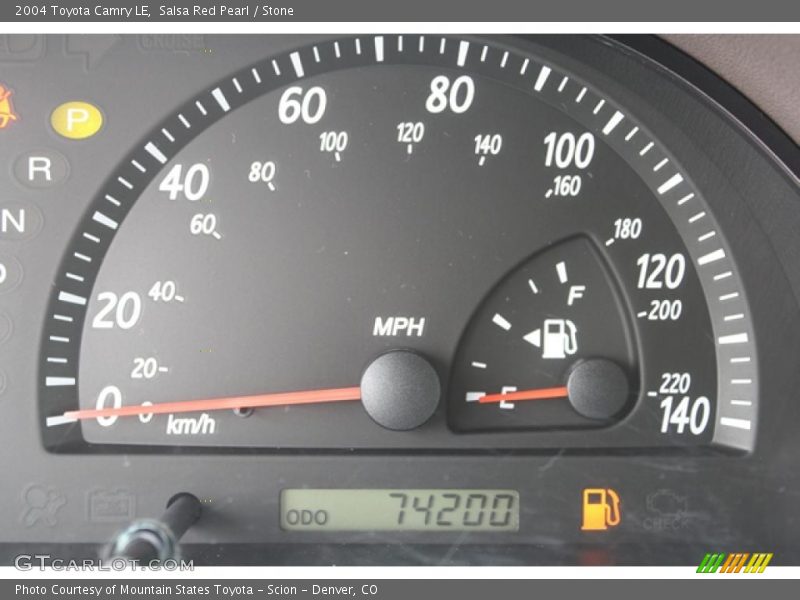 Salsa Red Pearl / Stone 2004 Toyota Camry LE