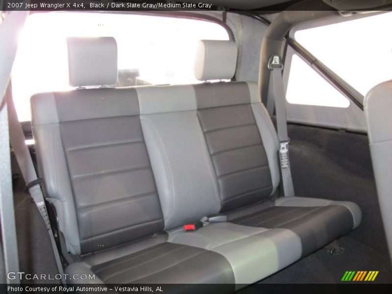 Black / Dark Slate Gray/Medium Slate Gray 2007 Jeep Wrangler X 4x4