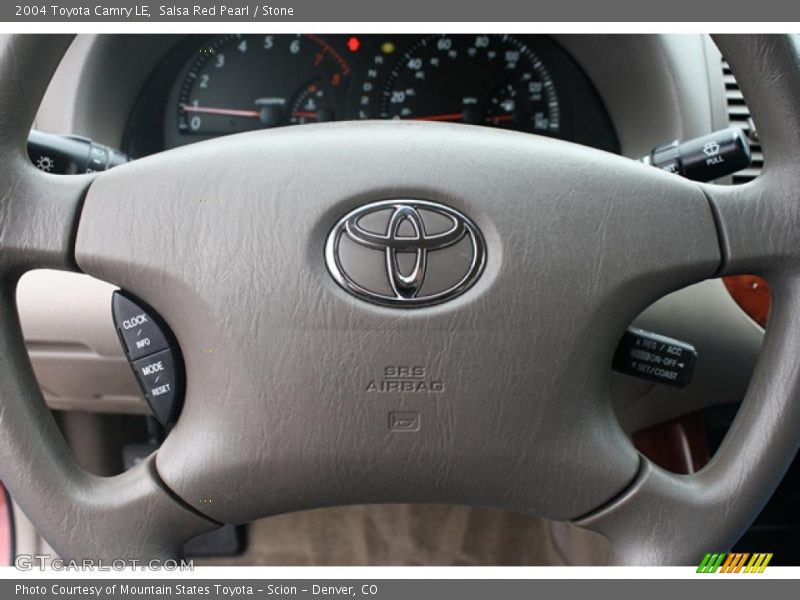 Salsa Red Pearl / Stone 2004 Toyota Camry LE