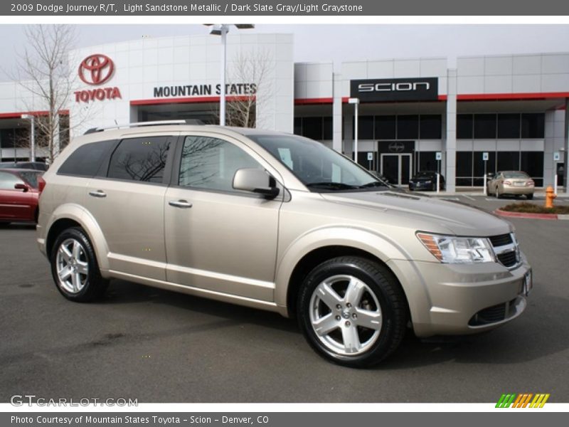 Light Sandstone Metallic / Dark Slate Gray/Light Graystone 2009 Dodge Journey R/T