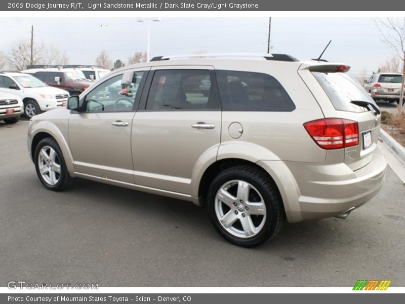 Light Sandstone Metallic / Dark Slate Gray/Light Graystone 2009 Dodge Journey R/T