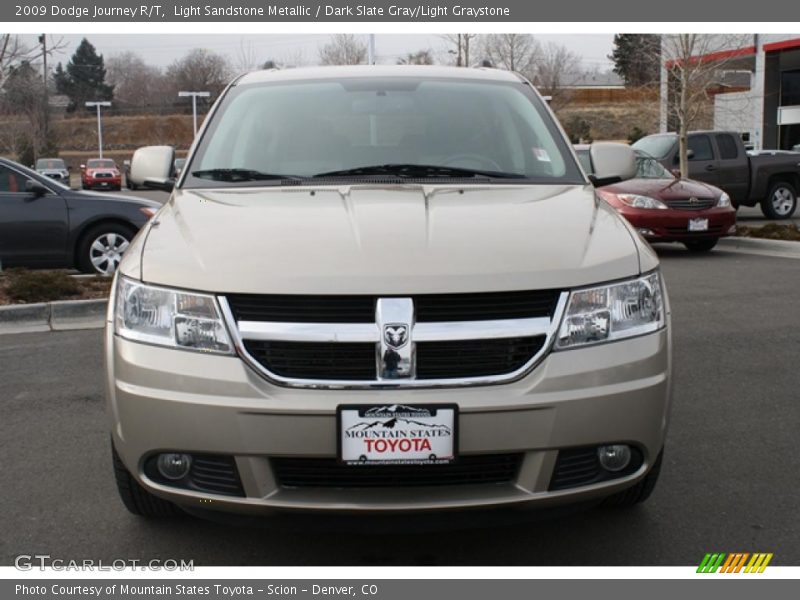 Light Sandstone Metallic / Dark Slate Gray/Light Graystone 2009 Dodge Journey R/T