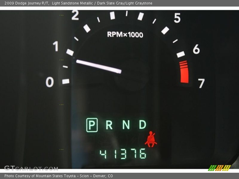 Light Sandstone Metallic / Dark Slate Gray/Light Graystone 2009 Dodge Journey R/T
