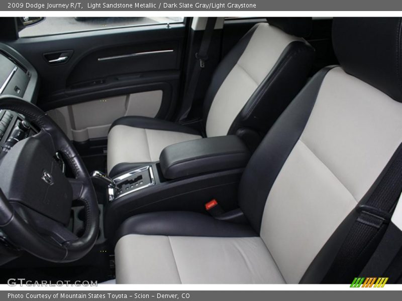 Light Sandstone Metallic / Dark Slate Gray/Light Graystone 2009 Dodge Journey R/T